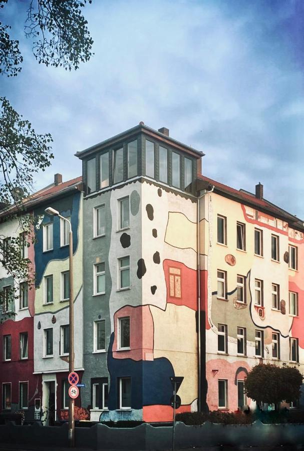 Апартаменты Buntes Haus Эрфурт Экстерьер фото